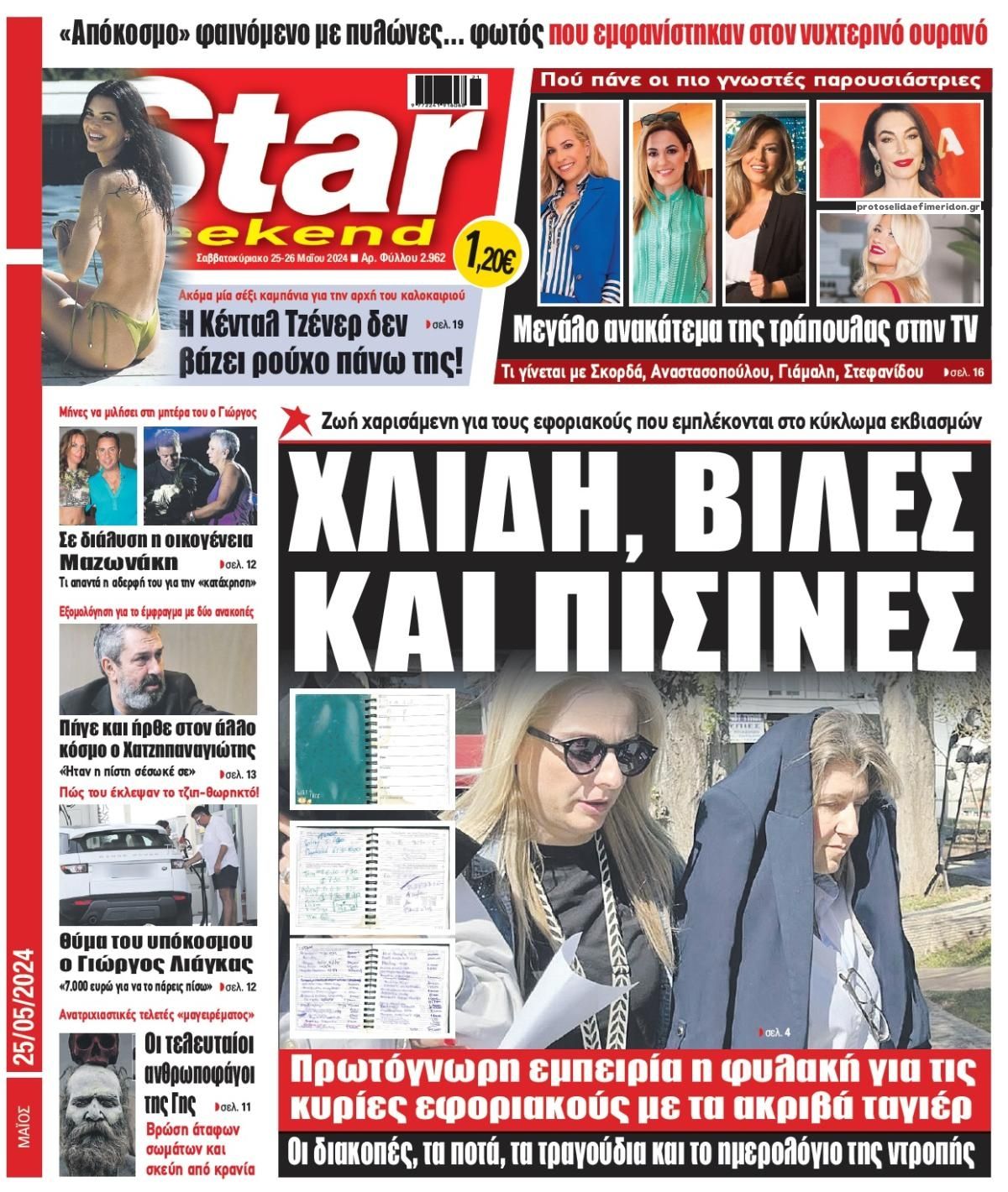 Πρωτοσέλιδο εφημερίδας Star Press